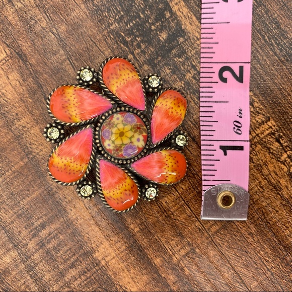 Vintage style brooch - Picture 3 of 3